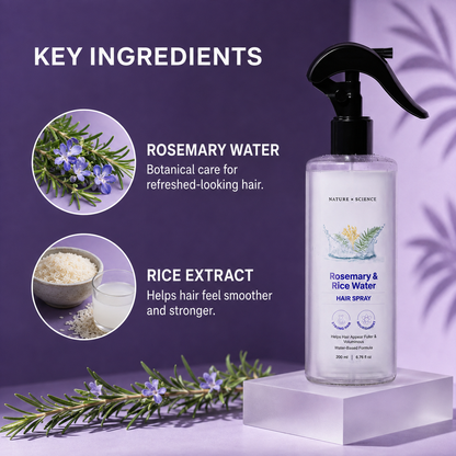 Nature x Science Rosemary Water & Rice Water 200 ml