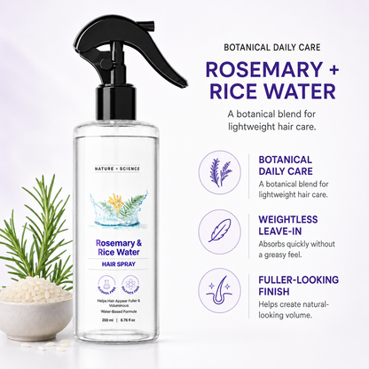 Nature x Science Rosemary Water & Rice Water 200 ml
