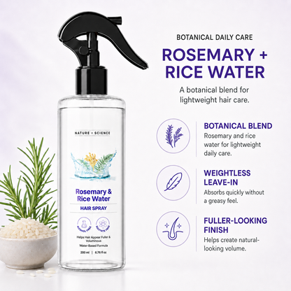 Nature x Science Rosemary Water & Rice Water 200 ml